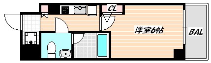 西船橋駅 徒歩4分 10階の物件間取画像