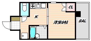 西船橋駅 徒歩4分 5階の物件間取画像