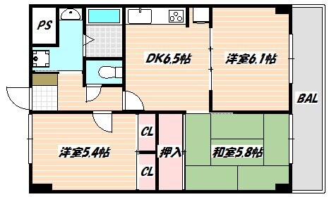 原木中山駅 徒歩10分 4階の物件間取画像