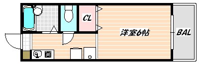 西船橋駅 徒歩8分 2階の物件間取画像