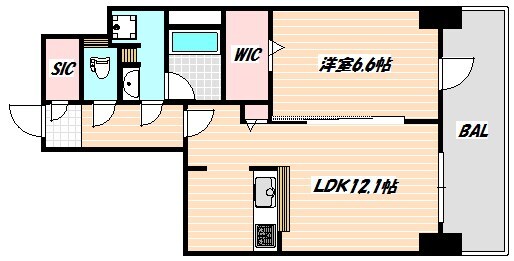 西船橋駅 徒歩5分 4階の物件間取画像