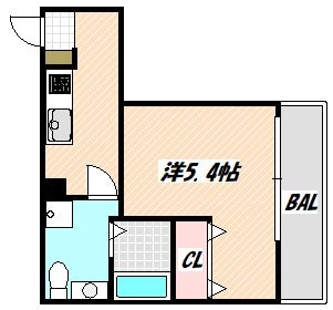 中山パークスイートの物件間取画像