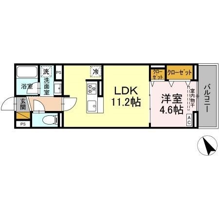 京成西船駅 徒歩6分 2階の物件間取画像