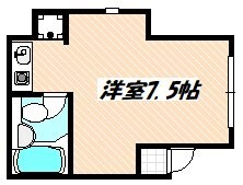 市川駅 徒歩3分 1階の物件間取画像