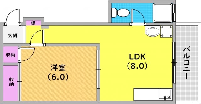 物件間取画像