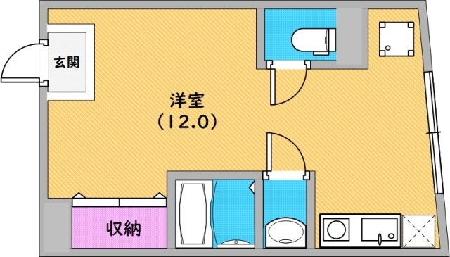 花隈会館の物件間取画像