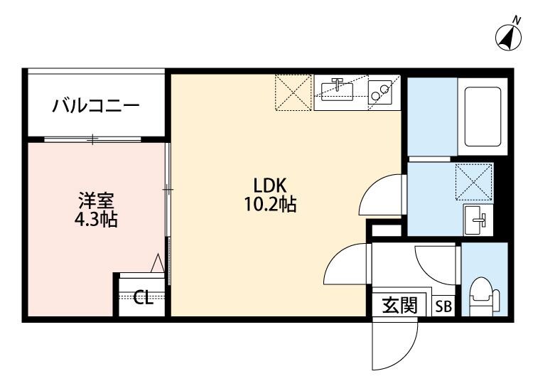 レーンスマの物件間取画像