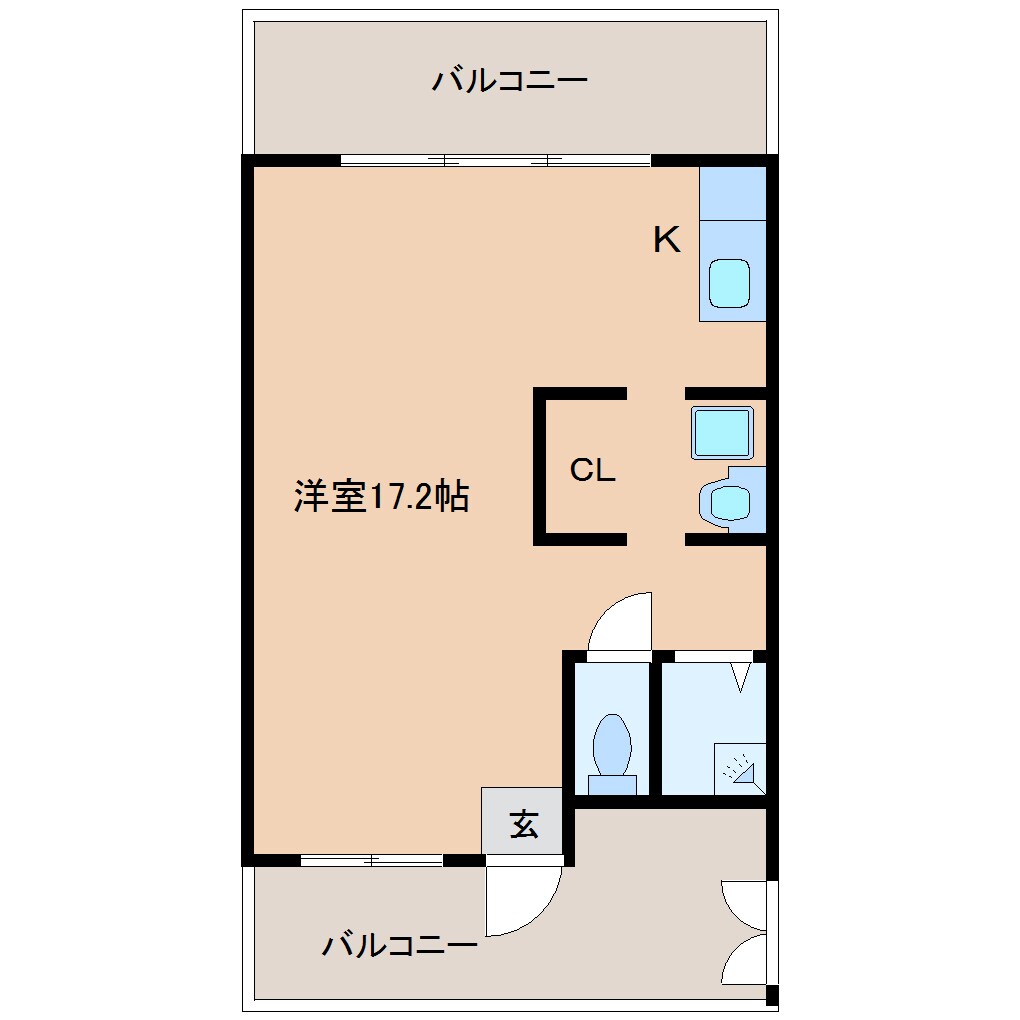 物件間取画像