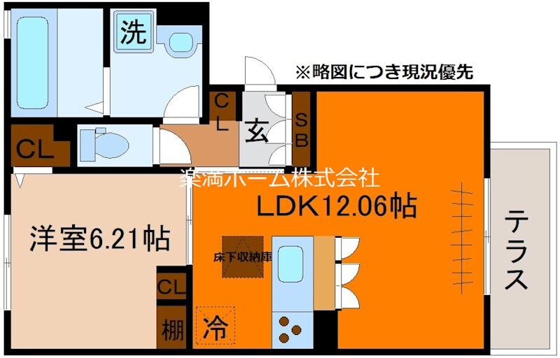 カーサ ヨシの物件間取画像