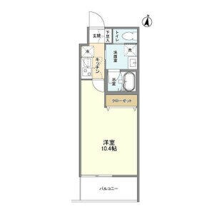 ウェルスクエア西宮北口の物件間取画像