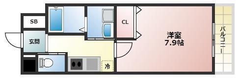 リブネスコート西宮鳴尾の物件間取画像