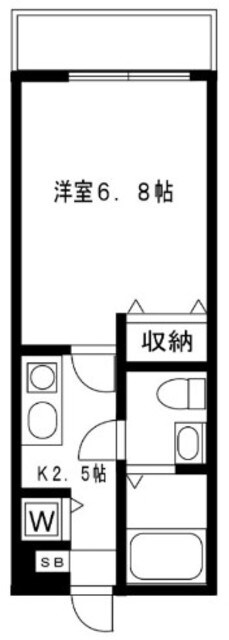 エクセルコート成城の物件間取画像