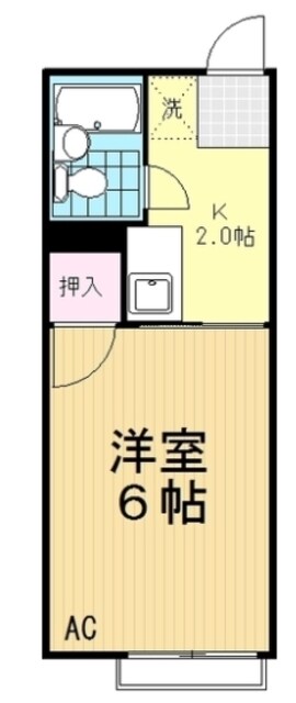 東小金井駅 徒歩7分 2階の物件間取画像