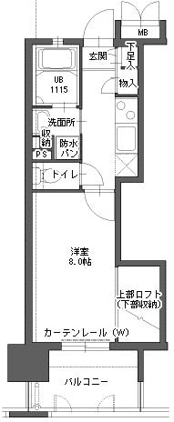 櫛田神社前駅 徒歩6分 10階の物件間取画像