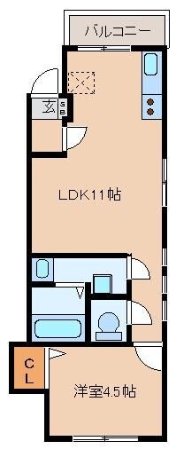 リテラ香椎Ⅳの物件間取画像