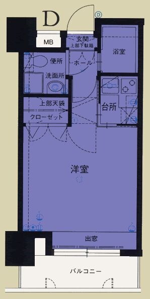 西鉄平尾駅 徒歩3分 13階の物件間取画像