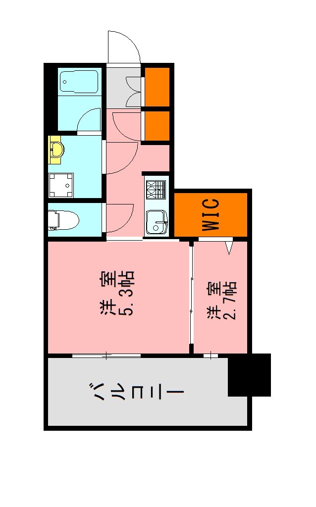 LANDIC　K346の物件間取画像