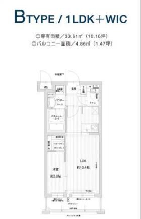 グランフォーレ西新ヒルズの物件間取画像