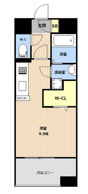 吉塚駅 徒歩5分 10階の物件間取画像