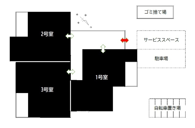 雑餉隈駅 徒歩4分 1階の物件内観写真