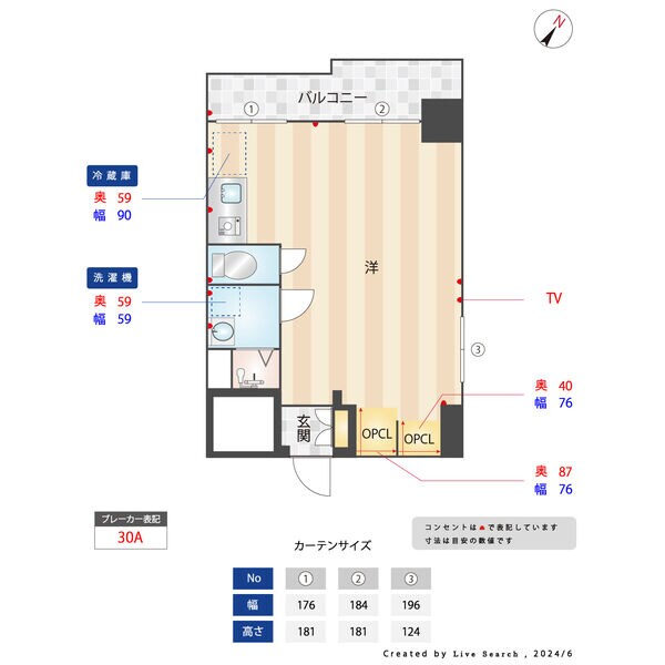 呉服町駅 徒歩10分 7階の物件間取画像