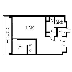 大橋駅 徒歩4分 3階の物件間取画像