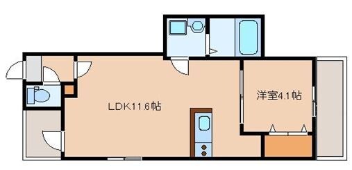 リテラ和白マリンビューの物件間取画像