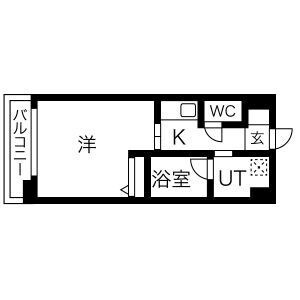 エムティースクエア吉塚駅前の物件間取画像