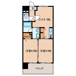 吉塚駅 徒歩14分 7階の物件間取画像