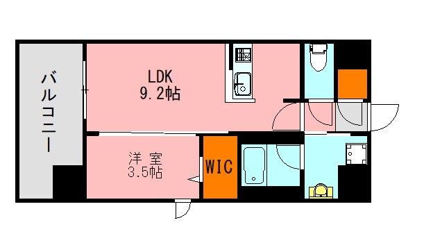 LANDIC O115の物件間取画像