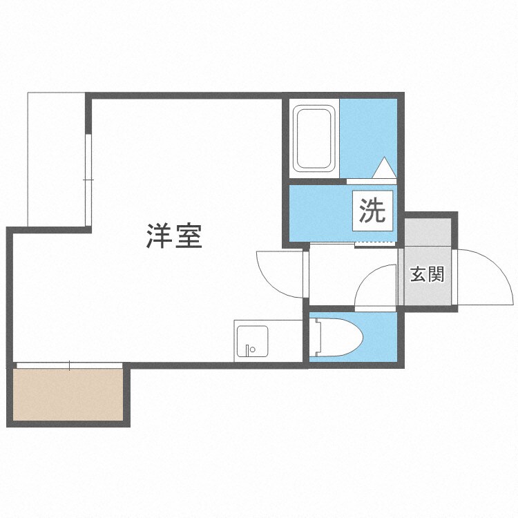 西鉄平尾駅 徒歩13分 1階の物件間取画像