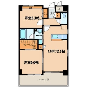 サウスフォーの物件間取画像