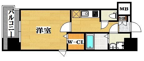 ネストピア天神東の物件間取画像