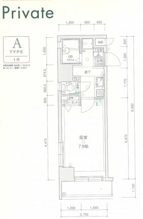 博多駅 徒歩11分 6階の物件間取画像