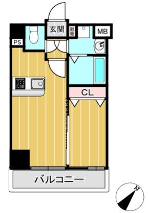 高宮駅 徒歩5分 5階の物件間取画像