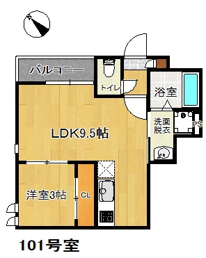 西鉄千早駅 徒歩9分 1階の物件間取画像