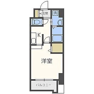 アルティザ博多駅南の物件間取画像