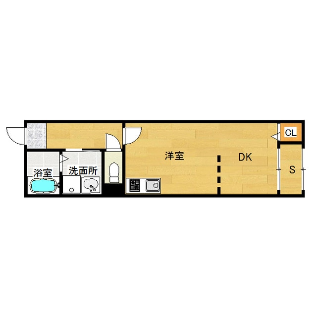 竹下駅 徒歩12分 2階の物件間取画像