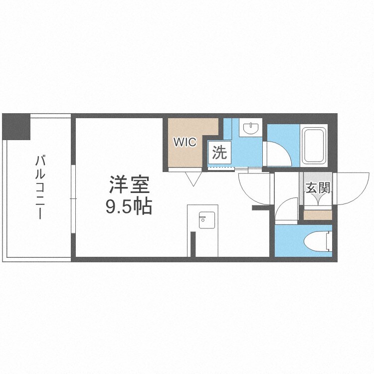 千代県庁口駅 徒歩4分 3階の物件間取画像