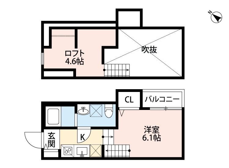 NewLife博多駅東の物件間取画像