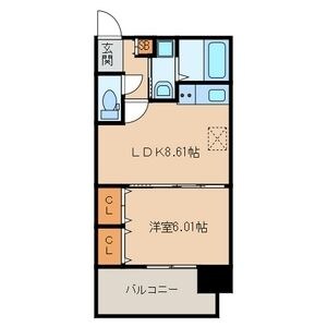 吉塚駅 徒歩5分 3階の物件間取画像