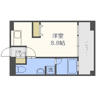 薬院大通駅 徒歩3分 14階の物件間取画像