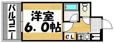 ピュアドームエレガンテ平尾の物件間取画像