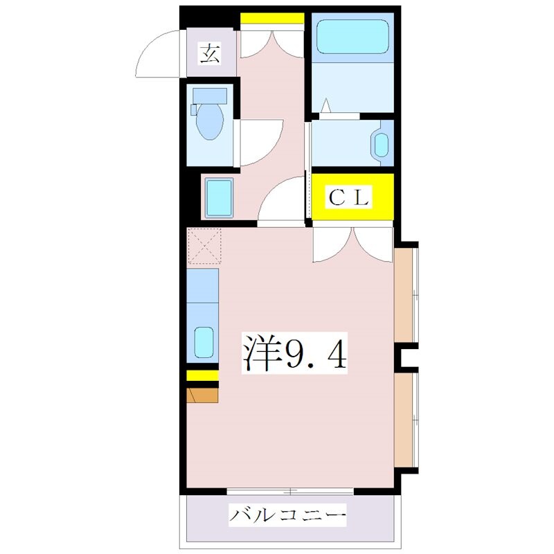 脇田駅 徒歩5分 5階の物件間取画像
