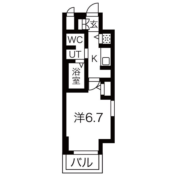 アドバンス新大阪VIビオラの物件間取画像