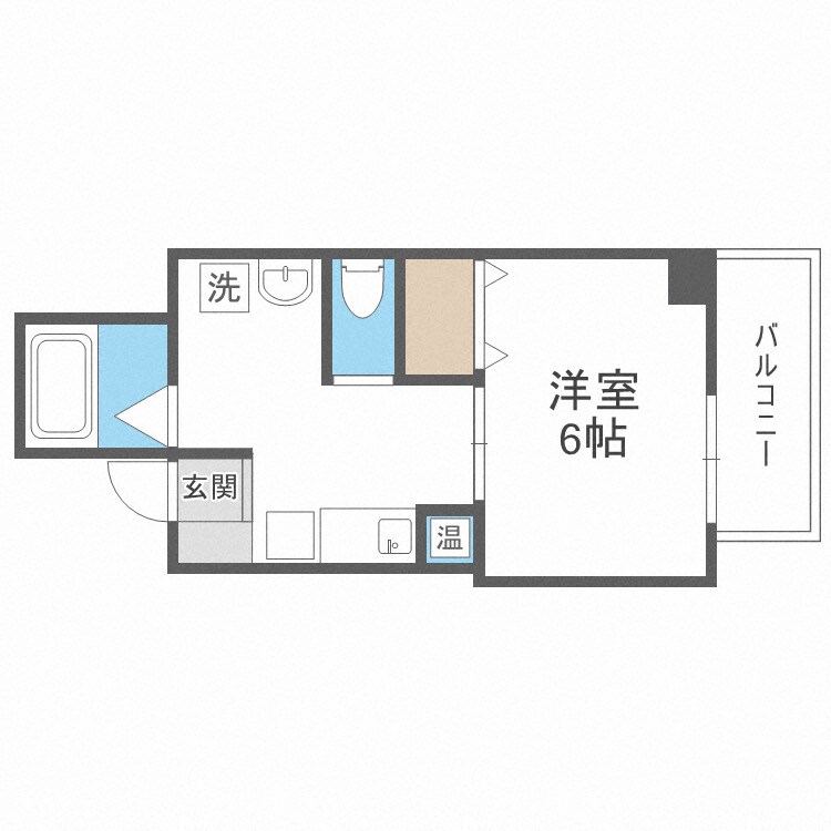 みおつくし堂島Ⅱの物件間取画像