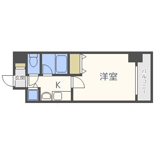 シャンティ千歳の物件間取画像