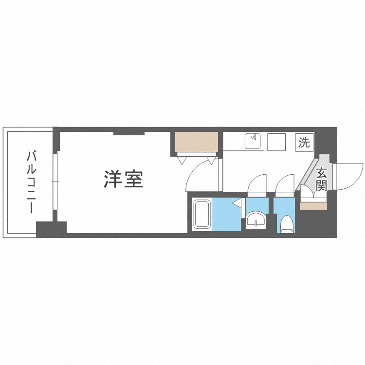 Luxe新大阪αの物件間取画像