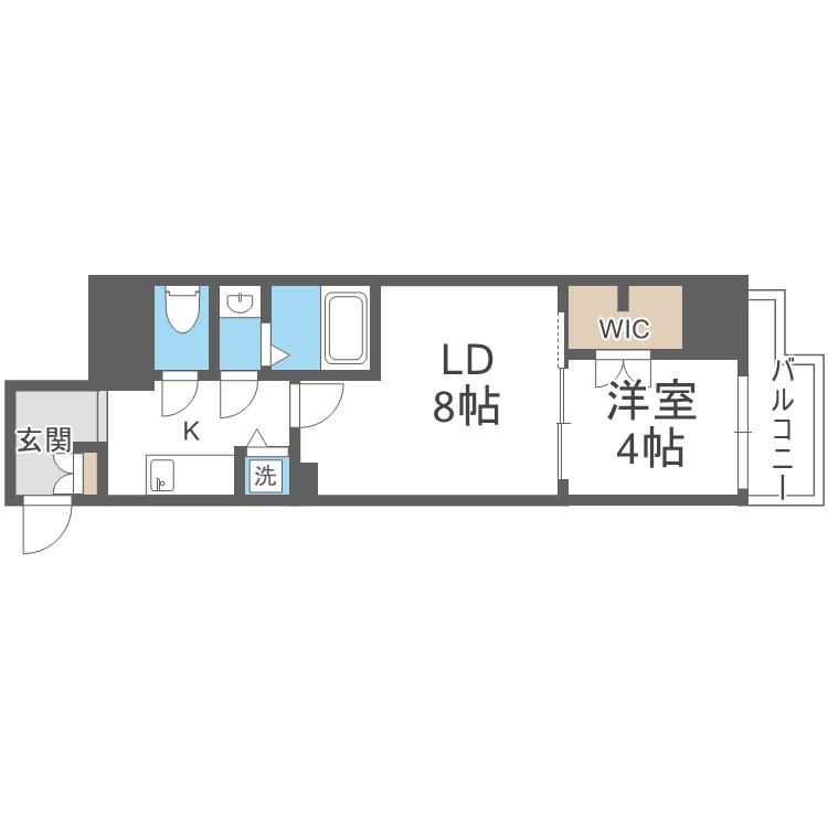 アルティザ南堀江の物件間取画像