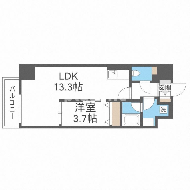 Sarnath海老江の物件間取画像